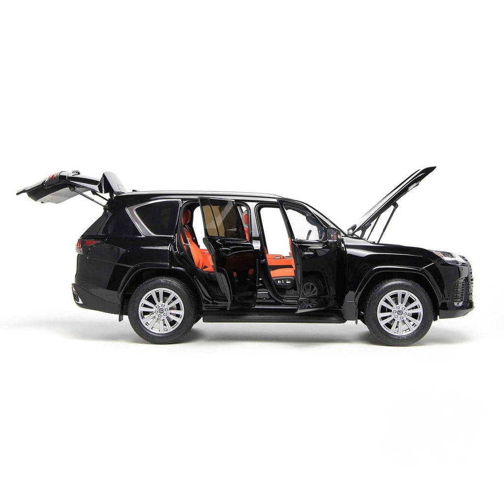 1:24 Scale Lexus LX600 Diecast Model Car -
2023 Alloy Pullback Toy with Sound, Light & Opening Doors | Metal Decoration Toy Car for Collectors & Kids